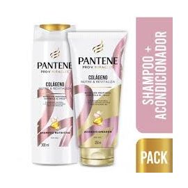 Pantene Oferta Shampoo 300 Ml Acondic 250 Ml Colagenos