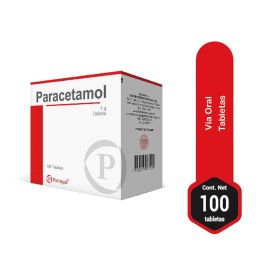 Paracetamol 1G X 100 Tabletas