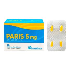 Paris 5 Mg X 28 Tabletas Recubiertas