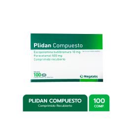 Plidan Compuesto X 100 Comprimidos Recubiertos