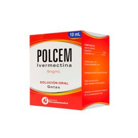 Polcem (Ivermectina 6Mg) Gotas X 10Ml
