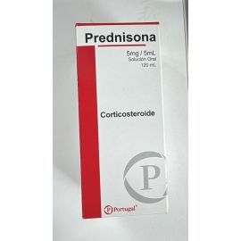 Prednisona 5Mg/Ml Solucion Oral X 120Ml