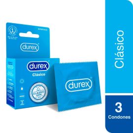 Preservativo Durex Clasic X 3