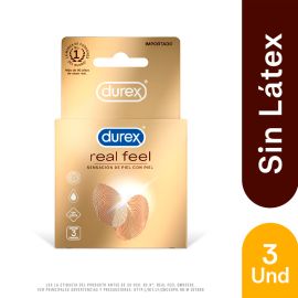 Preservativo Durex Real-Fe X 3