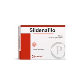 Sildenafilo 50 Mg X4 Tabletas Recubiertas