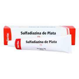 Sulfadiazina Plata Crema X 30Gr