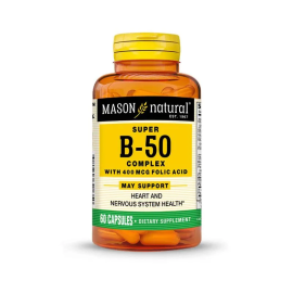 Super B 50 Complex Winth 400 Mcg 60 Tab