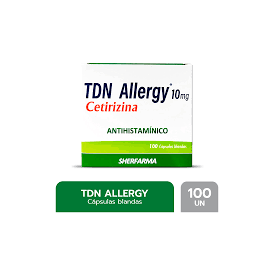 Tdn Allergy 10Mg Cap X 100