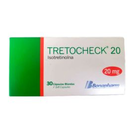 Tretocheck 20 20 Mg X30 Capsulas Blandas