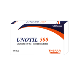 Unotil 500 500Mgx 10 Tabletas Recubiertas