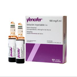 Venofer 100 Mg/5Ml Iny H Intravenoso
