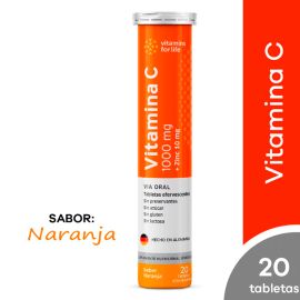Vitamina C+ Zinc+D3 Eferv