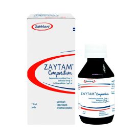 Zaytam Compositum 15Mg+100Mg+5Mg/5Ml Jarabe X 120Ml